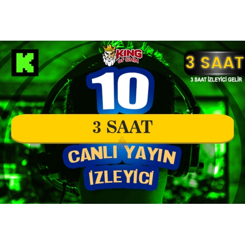  ⚜️3 SAAT  10 KICK CANLI YAYIN İZLEYİCİ